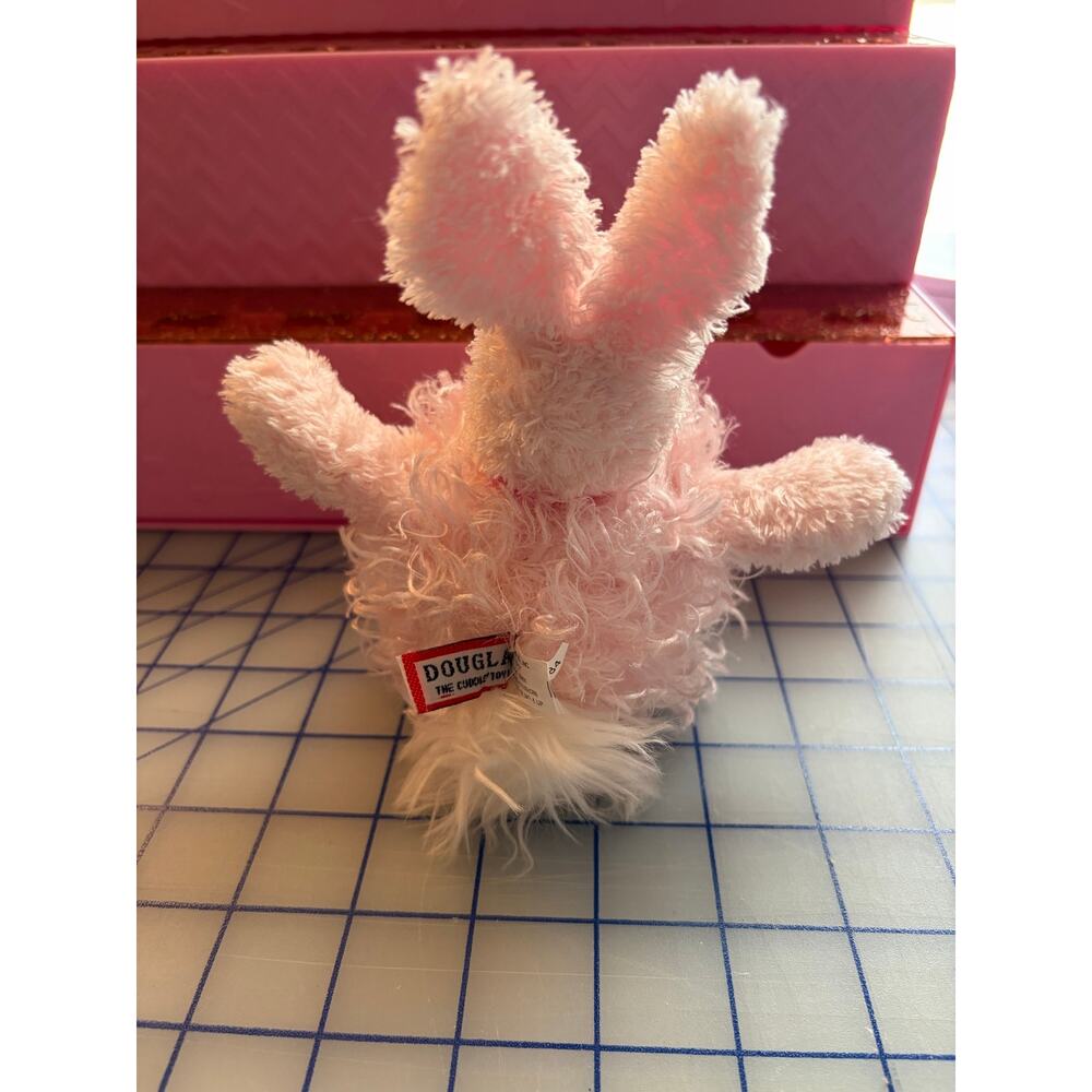 DOUGLAS Raspberry Pink Puff Bunny - Picture 3 of 3